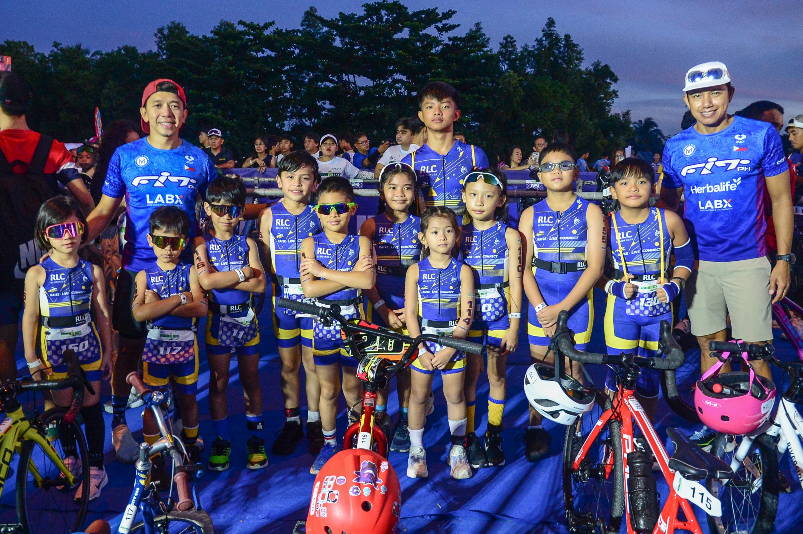 RLC Residences Champions Young Athletes Through IronKids Davao 2024 and Secures Podium Finish at IRONMAN Davao